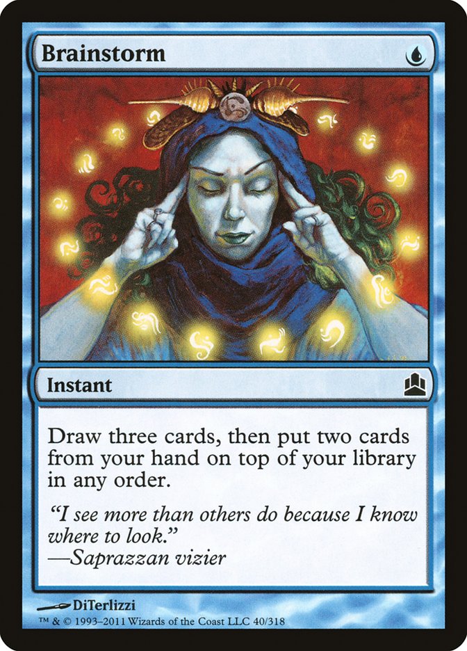 Brainstorm [Commander 2011] | The CG Realm