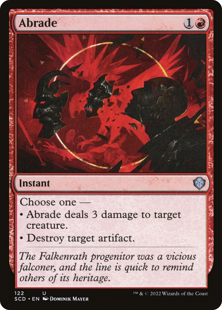 Abrade [Starter Commander Decks] | The CG Realm