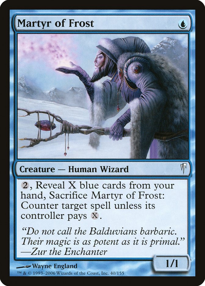 Martyr of Frost [Coldsnap] | The CG Realm