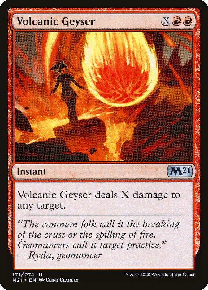 Volcanic Geyser [Core Set 2021] | The CG Realm