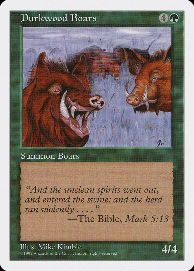 Durkwood Boars [Fifth Edition] | The CG Realm