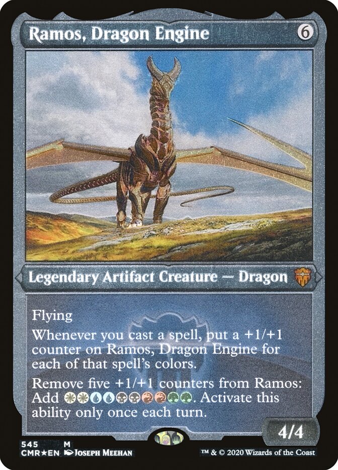 Ramos, Dragon Engine (Etched) [Commander Legends] | The CG Realm