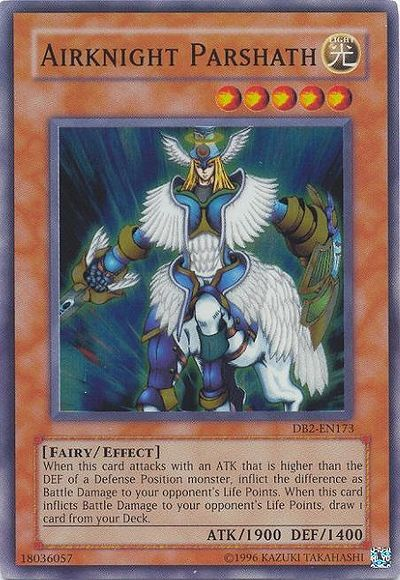 Airknight Parshath [DB2-EN173] Super Rare | The CG Realm