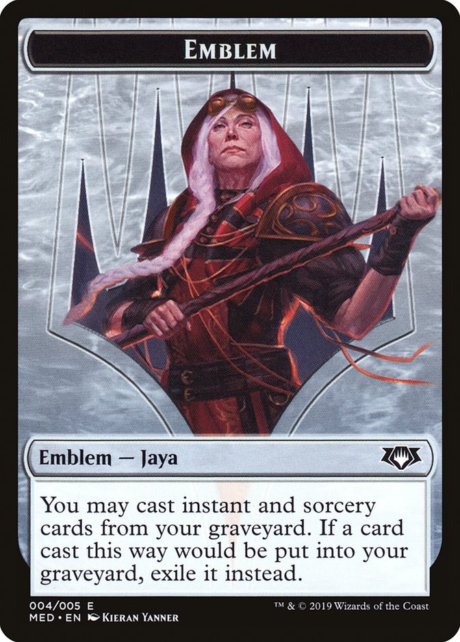 Jaya Ballard Emblem [Mythic Edition Tokens] | The CG Realm