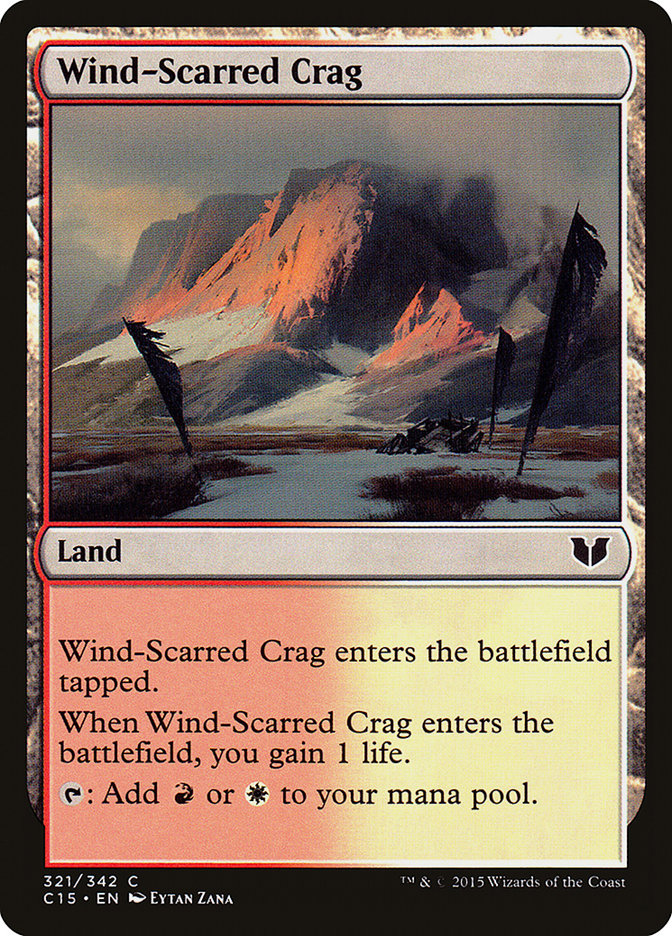Wind-Scarred Crag [Commander 2015] | The CG Realm