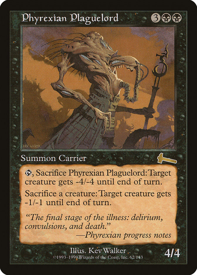 Phyrexian Plaguelord [Urza's Legacy] | The CG Realm
