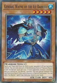 General Wayne of the Ice Barrier [SDFC-EN001] Common | The CG Realm