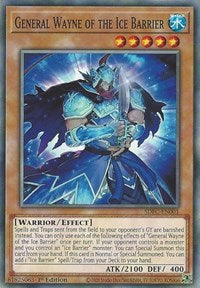 General Wayne of the Ice Barrier [SDFC-EN001] Common | The CG Realm