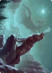 Sarulf's Packmate Art Card [Kaldheim Art Series] | The CG Realm