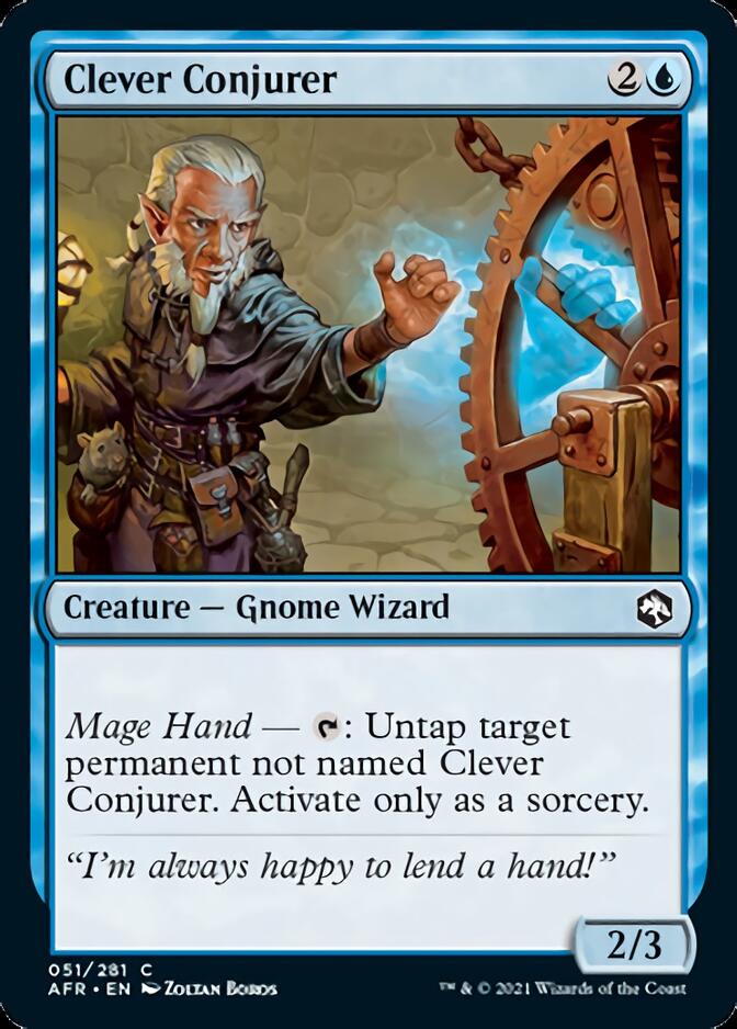 Clever Conjurer [Dungeons & Dragons: Adventures in the Forgotten Realms] | The CG Realm