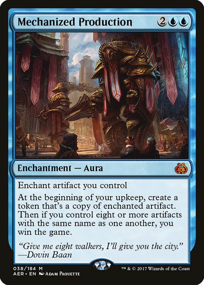 Mechanized Production [Aether Revolt] | The CG Realm