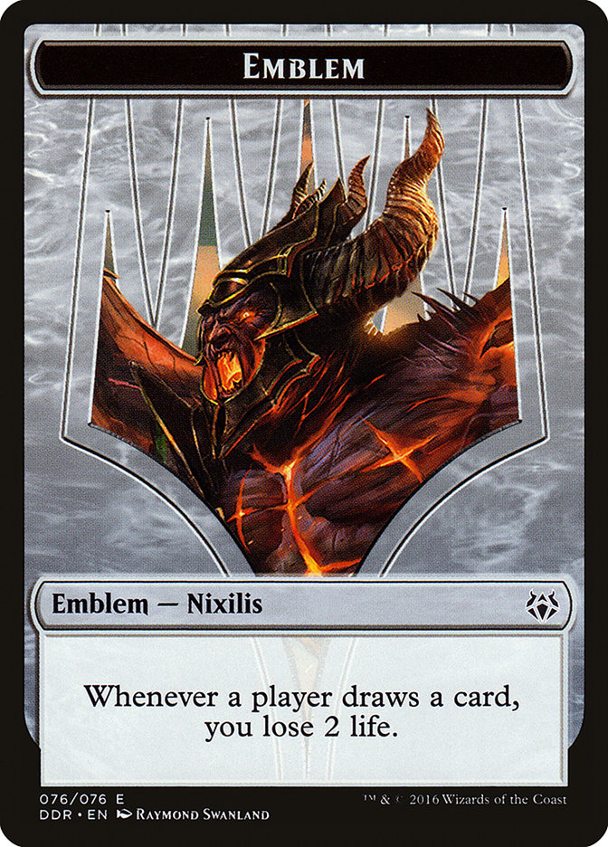 Ob Nixilis Reignited Emblem [Duel Decks: Nissa vs. Ob Nixilis] | The CG Realm