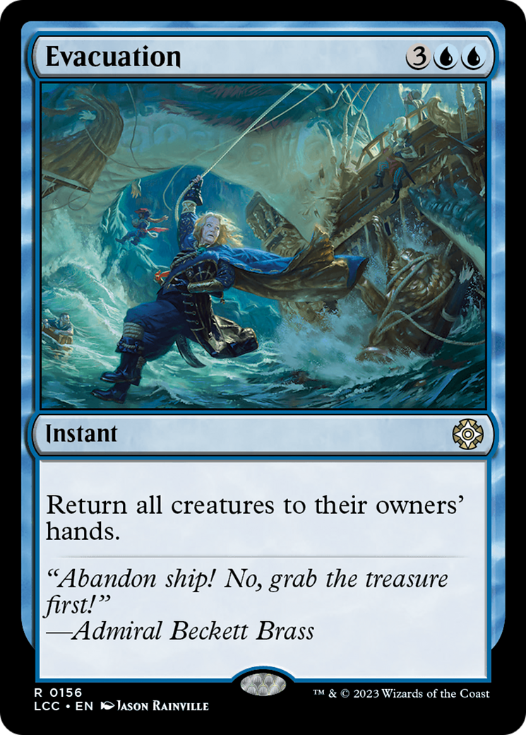 Evacuation [The Lost Caverns of Ixalan Commander] | The CG Realm