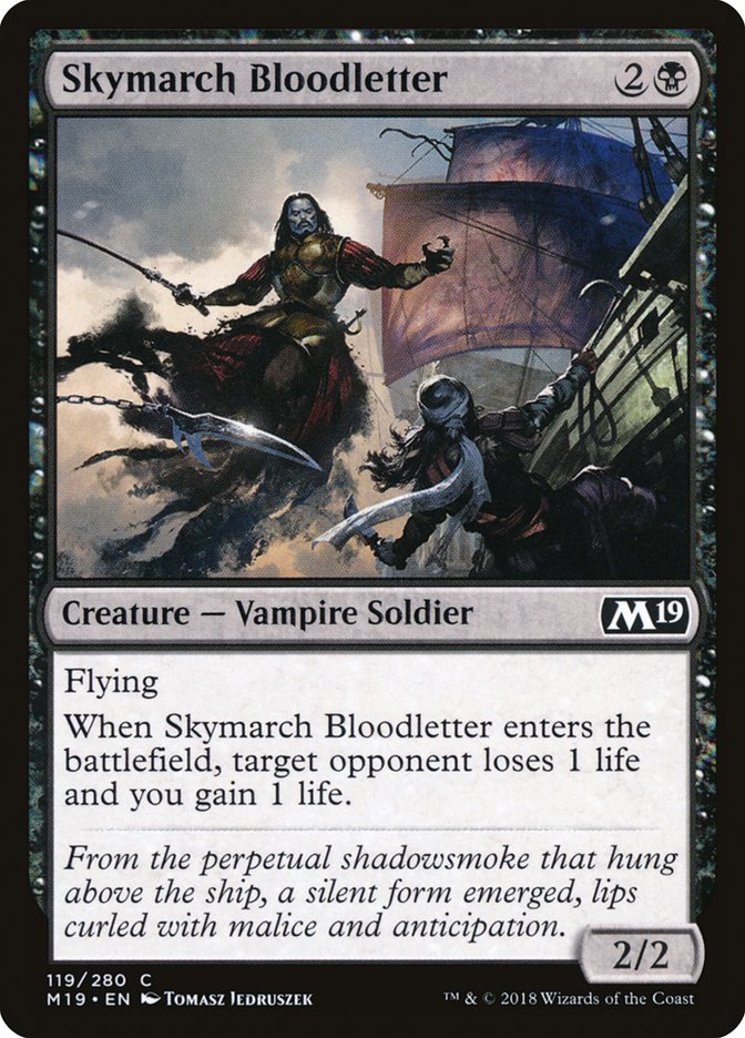 Skymarch Bloodletter [Core Set 2019] | The CG Realm