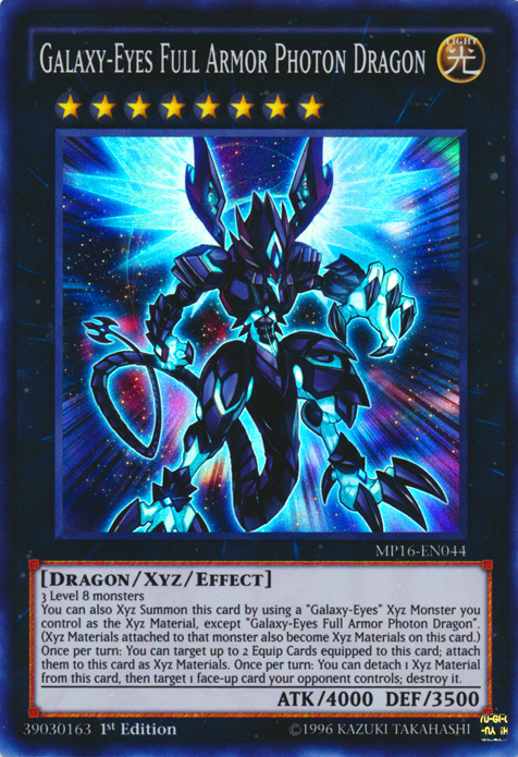 Galaxy-Eyes Full Armor Photon Dragon [MP16-EN044] Super Rare | The CG Realm