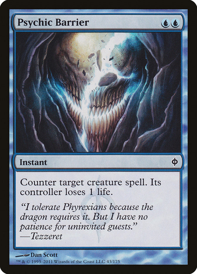 Psychic Barrier [New Phyrexia] | The CG Realm