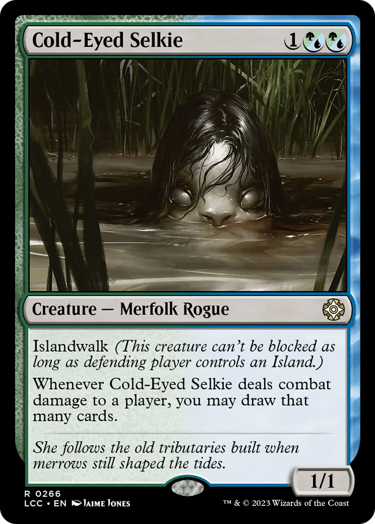 Cold-Eyed Selkie [The Lost Caverns of Ixalan Commander] | The CG Realm