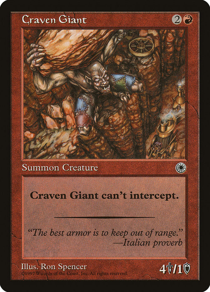 Craven Giant [Portal] | The CG Realm