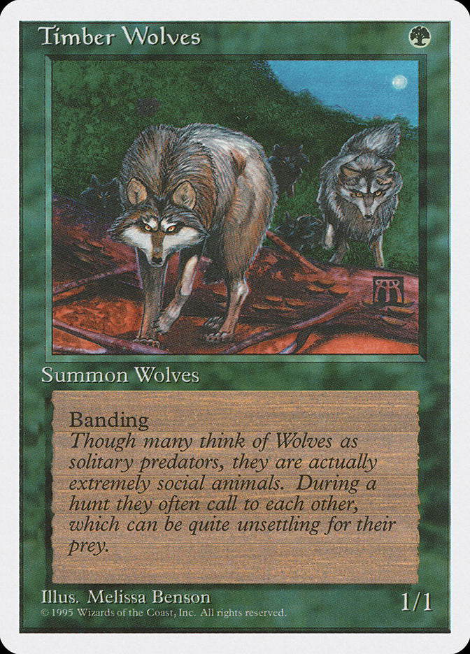 Timber Wolves [Fourth Edition] | The CG Realm