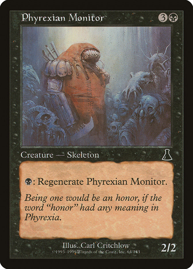 Phyrexian Monitor [Urza's Destiny] | The CG Realm