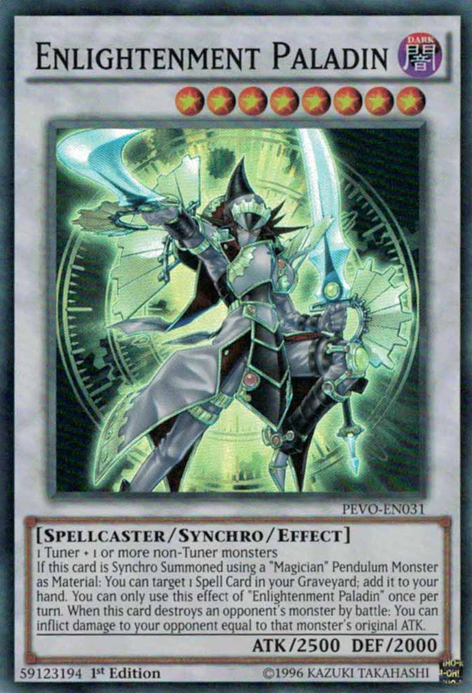 Enlightenment Paladin [PEVO-EN031] Super Rare | The CG Realm