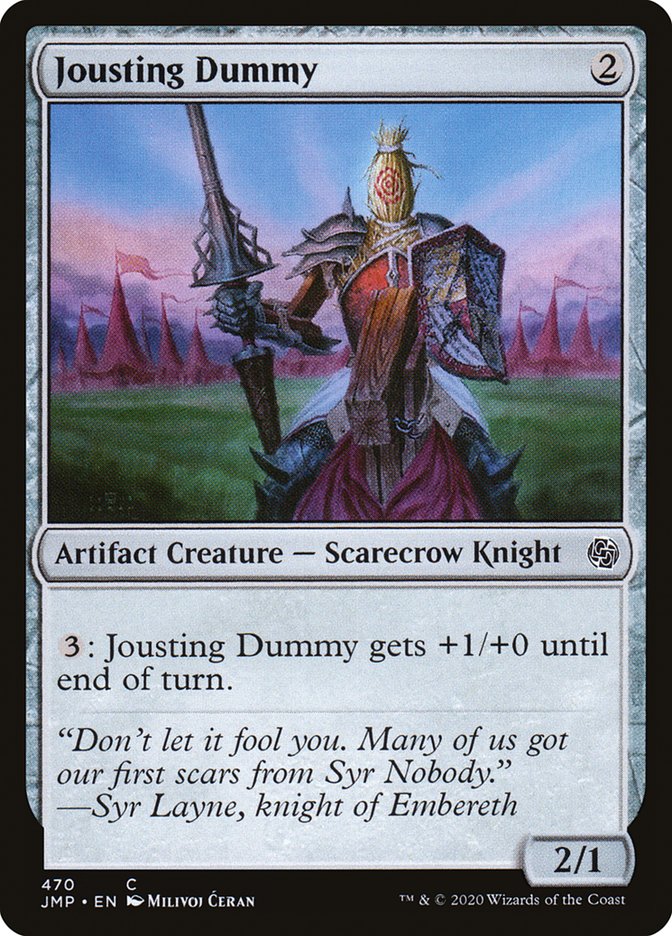 Jousting Dummy [Jumpstart] | The CG Realm