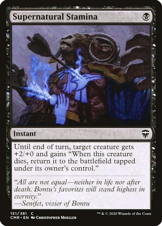 Supernatural Stamina [Commander Legends] | The CG Realm
