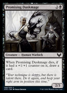 Promising Duskmage [Strixhaven: School of Mages] | The CG Realm