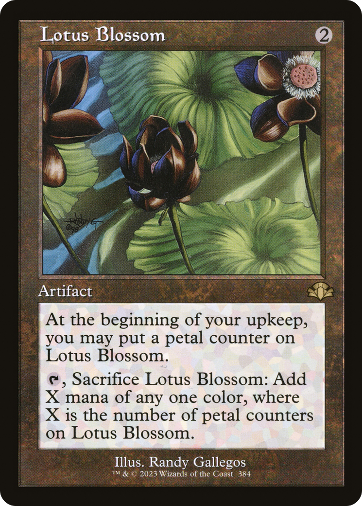 Lotus Blossom (Retro) [Dominaria Remastered] | The CG Realm