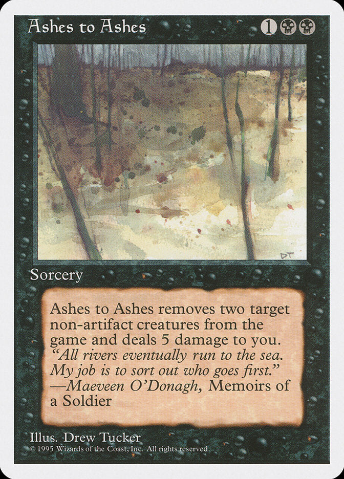 Ashes to Ashes [Fourth Edition] | The CG Realm