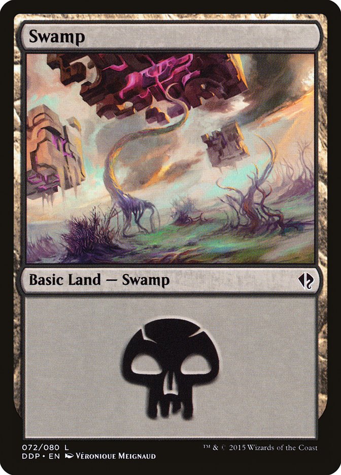 Swamp (72) [Duel Decks: Zendikar vs. Eldrazi] | The CG Realm