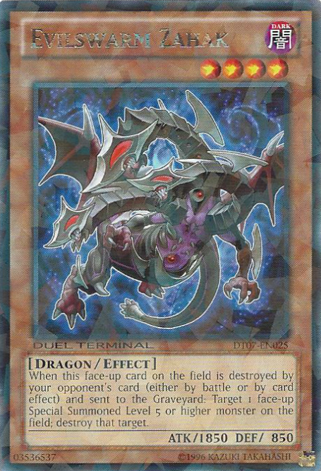 Evilswarm Zahak [DT07-EN025] Rare | The CG Realm