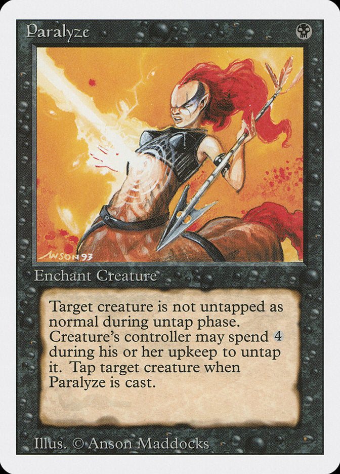 Paralyze [Revised Edition] | The CG Realm