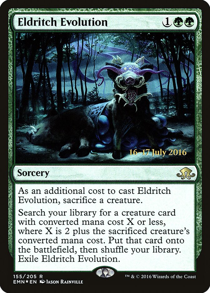 Eldritch Evolution [Eldritch Moon Prerelease Promos] | The CG Realm