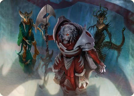 Norn's Decree Art Card [Phyrexia: All Will Be One Art Series] | The CG Realm