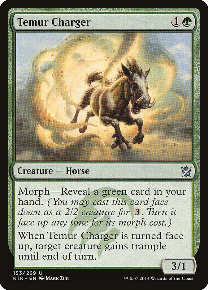 Temur Charger [Khans of Tarkir] | The CG Realm