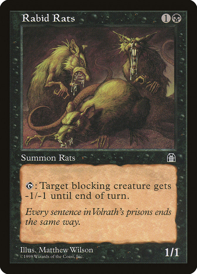 Rabid Rats [Stronghold] | The CG Realm