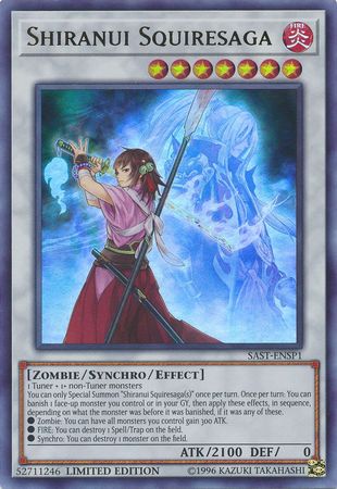 Shiranui Squiresaga [SAST-ENSP1] Ultra Rare | The CG Realm