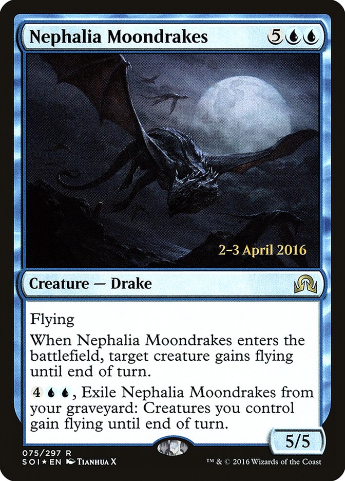 Nephalia Moondrakes [Shadows over Innistrad Prerelease Promos] | The CG Realm