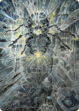 Darksteel Mutation Art Card [Commander Masters Art Series] | The CG Realm