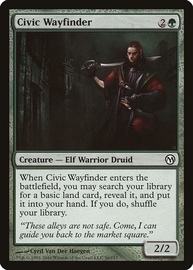 Civic Wayfinder [Duels of the Planeswalkers] | The CG Realm