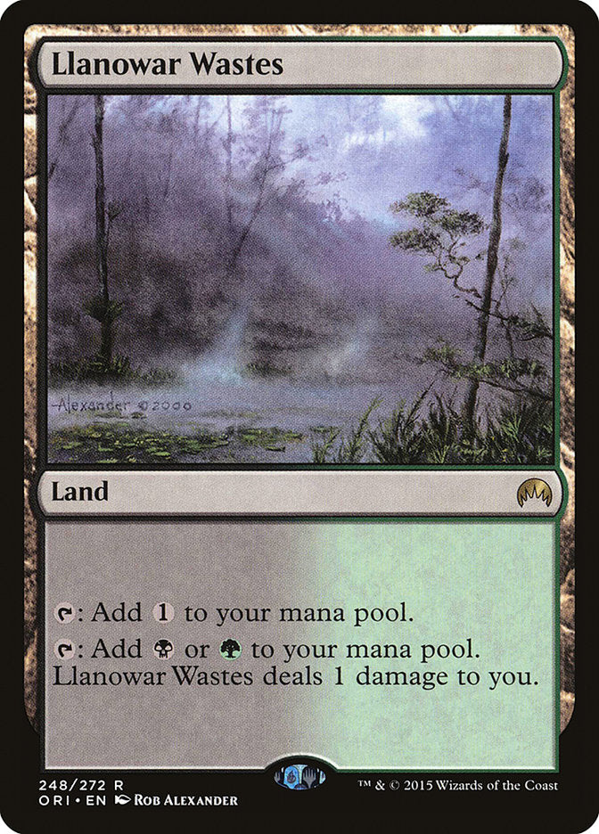 Llanowar Wastes [Magic Origins] | The CG Realm