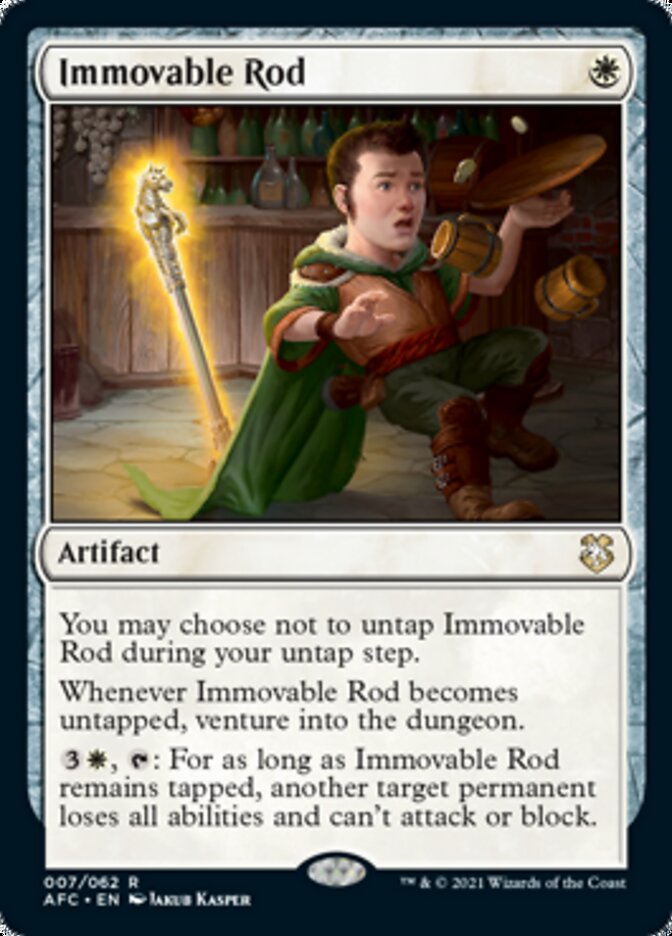 Immovable Rod [Dungeons & Dragons: Adventures in the Forgotten Realms Commander] | The CG Realm
