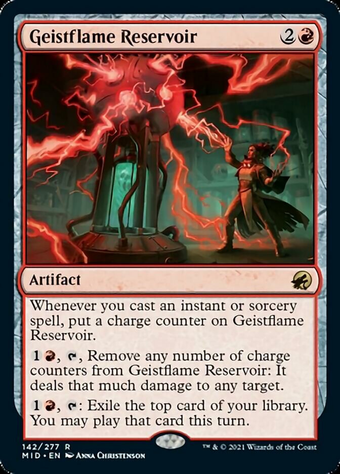 Geistflame Reservoir [Innistrad: Midnight Hunt] | The CG Realm