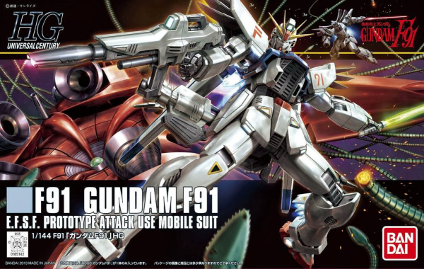 HGUC 1/144 #167 Gundam F91 | The CG Realm