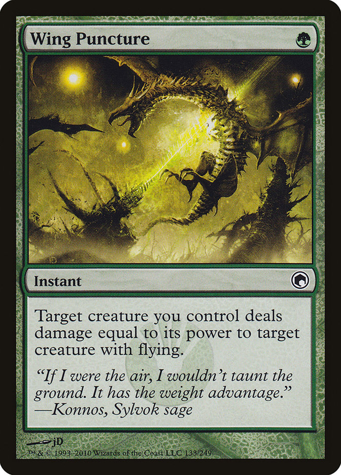 Wing Puncture [Scars of Mirrodin] | The CG Realm