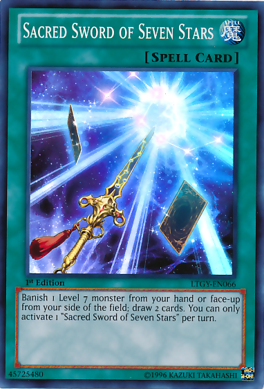 Sacred Sword of Seven Stars [LTGY-EN066] Super Rare | The CG Realm
