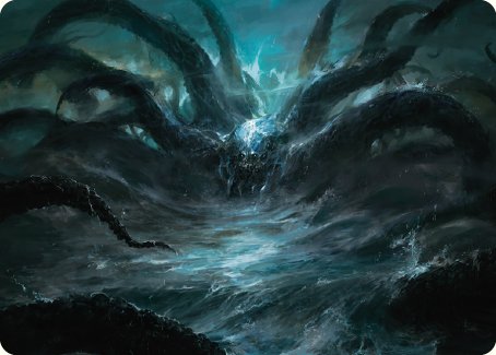 The Watcher in the Water Art Card [The Lord of the Rings: Tales of Middle-earth Art Series] | The CG Realm