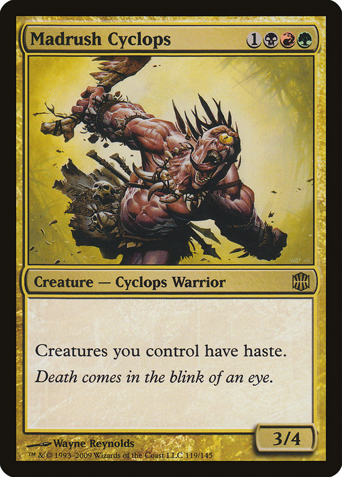 Madrush Cyclops [Alara Reborn] | The CG Realm