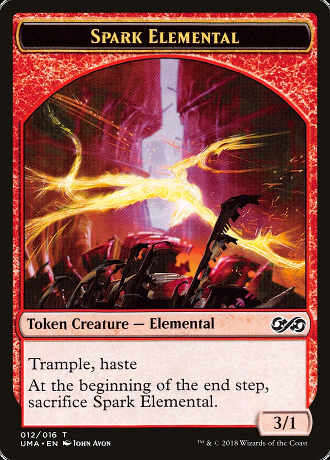 Spark Elemental Token [Ultimate Masters Tokens] | The CG Realm